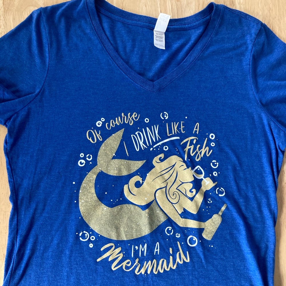 Women’s mermaid shirt size large